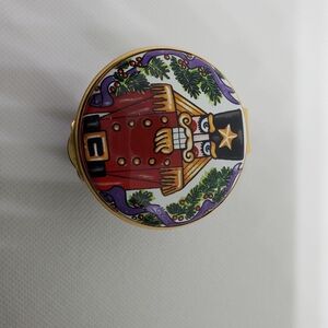 Festive Nutcracker Holiday Decor Box